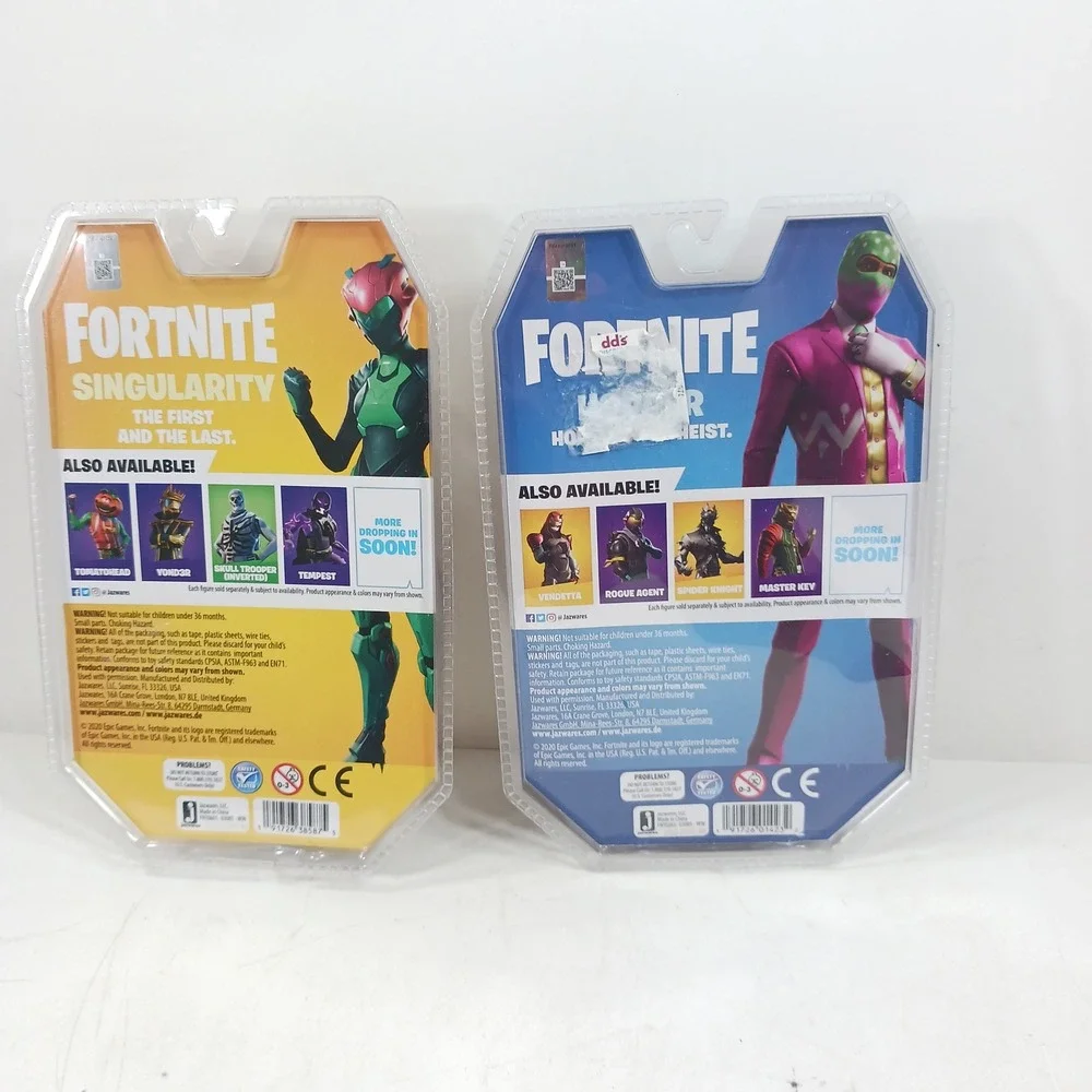 Fortnite Solo Mode Hopper‎ and Singularity Action Figure Set Jazwares Epic Games